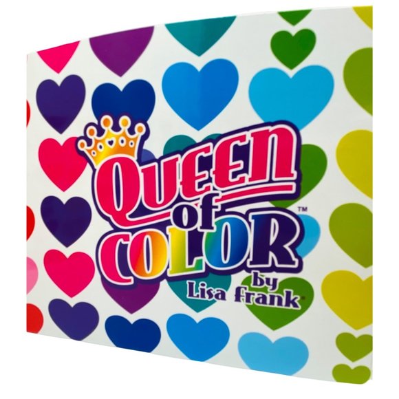 Lisa Frank Queen of Color NOS 2 pocket School Folders Portfolio - Picture 7 of 15